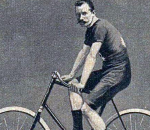 The cyclist Henri Desgrange